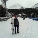aprender snowboard ushuaia en invierno