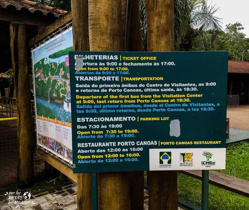 informacion cataratas del iguazu brasil
